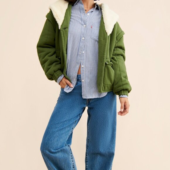 NWT - Free People Filipa Army Jacket  - Size XS - Picture 2 of 7